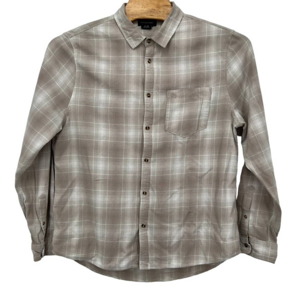 Cotton on Garmets XL Beige and White‎ Plaid